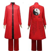 Tokyo Revengers Tengoku Chief Kurokawa Isana Cosplay Costume Gray Valley Dragon Cosplay Set Kurokawa Isana Embroidery Set M red
