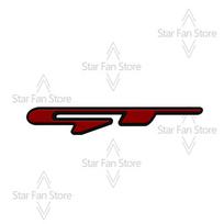 Metalinė GT grotelių emblema 3D lipdukai Automobilio bagažinės kėbulo emblema Decal Automobilio stilius For KIA Sorento Stinger Sportage Rio K5 K9 Picanto K3 black
