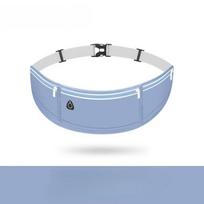 Sports Running Mobile Phone Fanny Pack Men's and Women's Multifunctional Outdoor Bag Equipment Ultra-thin Small Belt blue įvairiaspalvis