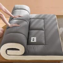Soybean Fiber Mattress Breathable Soft Mattress Topper For Home Bedroom Hotel Use A8 gray