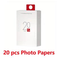 Original HPRT Photo Printer Paper With Adhesive Backing 2x3 Inch Color Self-adhesive Paper Photo Paper For HPRT Z1/MT53 Printer 20 pcs