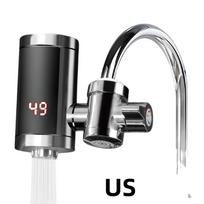 3000W Fast Heating Instant Water Heater Digital Display Heating Faucet  Kitchen US