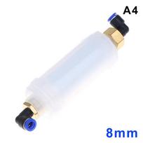 1Pcs Ipl Yag Beauty Machine Spare Parts Filter 808 Diode Laser Hair Removal Water System Pp Pu10-04 Pl8-04 Cotton Purifier Fibre with 8mm elbow