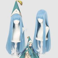Anime Raganos skrybėlaitė Atelier Koko Cosplay Kostiumas Coco Richeh Tetia Agott Vaidmenų žaidimo Uniforma Suknelė Magiška skrybėlaitė Perukas Šventė Karnavalo kostiumas One Size&Witch Hat Atelier gray