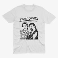 Kenny and Stevie Eastbound & Down T Shirt | Powers and Janowski LP Graphic Tee | Kenny Powers Shirt | Stevie Janowski Tee | Comedy TV Shirt L white