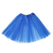 Adult Elastic Classic Party Lolita Petticoat Tutus Skirt Ballet Skirts Puffy Skirts karališkos mėlynos spalvos