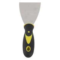 3D Printer Spatula Removal Tool Rubber Handle Stainless Steel 3D Printer Hot Bed Shovel gray