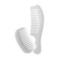2Pcs Comb Silicone Molds for Epoxy Resin-Hair Comb Resin-Casting Mold Kit DIY-Craft Jewelry Craft Making Handmade Tool 1 white