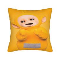 T-TeletubbiesED Pagalvės užvalkalas Retro Madingas Pagalvės užvalkalas Patogūs Pagalvių užvalkalai Svetainei Lovai Kėdei 12x12Inch beige