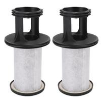 2pcs Efficient Air Oil Separator Inlet Track Free Sludge Oil Trap For Cars Car Oil Separator