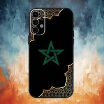 M-Morocco F-Flag Phone Case For Samsung S25,S24,S21,S22,S23,S30,Ultra,S20,Plus,Fe,Note,10,9,5G Black Cover Samsung S24fe red
