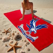 Crystal Palace Futbolo Klubo Paplūdimio Rankšluostis, Greitai Džiūstantis, Lengvai Prižiūrimas, Naudoti Tiek Sporto Salėje, Tiek Paplūdimio Atostogoms, Sporto Būtinas Gerbėjo Dovana 80cmx160cm(31x63inch)