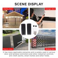 2Pcs Infrared Detector Sensor/ Swing /Sliding/Garage Gate / Door Safety Infrared Photocells For Safe Automated Gate Parts gray