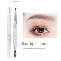 NOVO Katana Eyebrow Pencil: Waterproof, Sweatproof, Long-Lasting, Non-Smudging, for Natural and Defined Brows beige