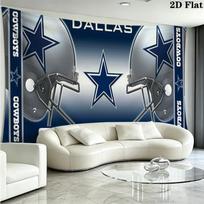 Dallas Cowboys Wall Tapestry Aesthetic Wall Hanging Printed Fabric Blanket Decorative Tapestries for Bedroom Living Room Home Decor 180cm x 230cm gray