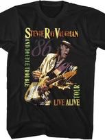 Classic Music by Stevie Ray Vaughan Live Performance Tour T-SHIRT UNISEX 120 beige