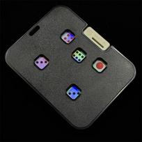 Edc Mechanical Card Dice Fidget Spinner Party Wine Table Roulette Game Haptic Slider Choice Difficult Decision Decompression To black