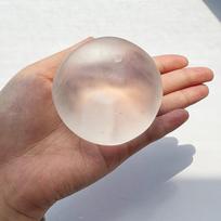 Squishy Plasticity Mochi Fidget Toys Transparency Coconut Oil Maltose Squeeze Toy Funny Anti-Stress Sensory Toy For Adults Gifts beige