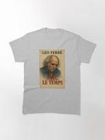 Léo Ferré Leo Ferré Classic T-Shirt 3XL viržių pilka spalva