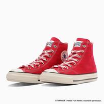 31316470 Stranger Things 5 Converse All Star Aged 87 CL Hi Red (Men's) 7 red