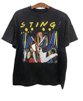 Vtg Sting the Police Promo Album Tour Cotton Black All Size Unisex Shirt KN060 Unisex T-Shirt XXXL black