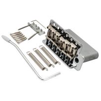 Wilkinson WOV01 Vintage ST Guitar Remolo Unit for Fender Stratocaster electric Chrome 10.5mm Bridge, 6-point mounting, Squier/Mexico guitars, finish. gray