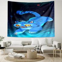 KPop-Demon-Hunters Print Tapestry, Backdrop, Easy Setup, Ideal for Bedroom, Office & Living Room, with Aesthetic Wall Hanging Decor. 150cmx200cm