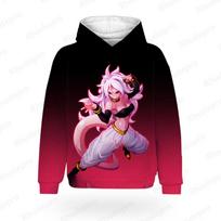 Vyriški marškinėliai Vyriški džemperis su gobtuvu Dragon Ball Nauji drabužiai Vegeta Y2k Trend Goku Super Saiya 2024 Aukštos kokybės hiphopas 4XL black