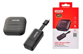 UNITEK V1184A01 AV extender AV transmitter & receiver Black