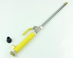 High Pressure Water Gun Spray Nozzle Garden Ing Wand for Car Washing Outdoor Cleaning Tool Brown white