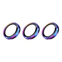 Highly Clear Scratch Resistant Camera Lens Cover Film Clear Reinforced Glass with Easy Application for Mobile Devices black