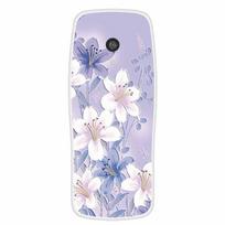 Emboss Phone Cover For Nokia 3210 2024 Cases 3D Relief Floral Clear Silicone Soft Case Funda for NOKIA 3210 2024 Coque Nokia3210 Nokia 3210 2024 white