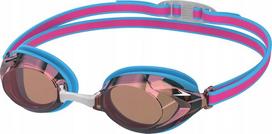 Plaukimo akiniai Speedo Vanquisher 3.0 Junior Mirrored, mėlyni/rožiniai