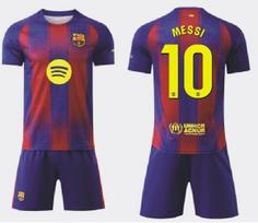 2027 Ispanija Raudoni Nr.19 Vaikų futbolo marškinėliai S brown