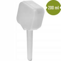Baltas augalų drėkintuvas su užrašų lenta, 200 ml