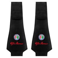 1 vnt. Automobilio sėdynės atlošo galvos atramos pagalvės apsauginis dangtelis nuo dulkių, skirtas Alfa Romeo Giulia Giulietta MiTo Stelvio Tonale 4C 8C Disco Volante Gloria 2Pcs