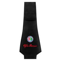 1 vnt. Automobilio sėdynės atlošo galvos atramos pagalvės apsauginis dangtelis nuo dulkių, skirtas Alfa Romeo Giulia Giulietta MiTo Stelvio Tonale 4C 8C Disco Volante Gloria 1Pcs black
