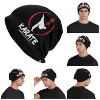 Kyokushin Karate Bushido Values Men Women Adult Beanies Caps Knitted Bonnet Hat Warm Hip Hop Autumn Winter Outdoor Skullies Hats One Size black