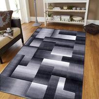 Šiaurės šalių geometrinis kilimas svetainei Modernaus prabangaus dekoro sofos stalas Didelio ploto kilimėliai vonios kambario kilimėlis Alfombra Para Cocina Tapis 80cmX120cm