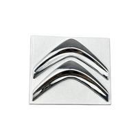 Metalinės 10,2x8,6cm Automobilio Priekinio Gaubto Bagažinės Emblemos Lipdukai Citroen C4 C3 C5 C1 C6 C8 DS3 DS5 DS4 DS6 Xsara C-Elysee Picasso Nemo PD0 sidabras