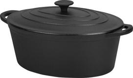 Ketaus kepimo puodas / troškintuvas su dangčiu Kraft & Dele KD4246, 6,4 l, 33 cm