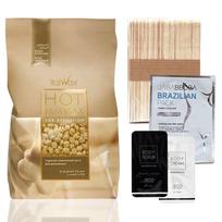 Italwax White Chocolate 1kg Brazilian, Face, Underarm Waxing 1000g 1 pcs beige
