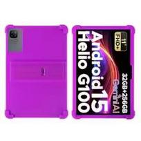 For DOOGEE Tab E3 11-inch Tablet 11inch Android 15 Case Coat Shockproof Cover Soft Silicon Stand Protective Shell DOOGEE Tab E3 11inch violetinė