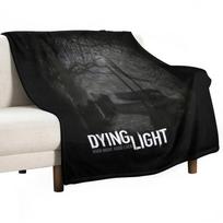 Dying Light Throw Blanket Flannel Fabric Picnic Personalized Gift Plush halloween warm winter Blankets 75cm*90cm gray