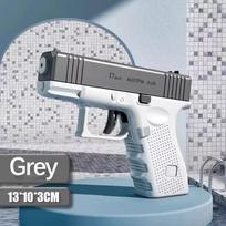 New Summer Water Gun Non Electric Pistol High-Pressure Full Automatic Shooting Water Beach Toy Gun For Kid Children Adult gray