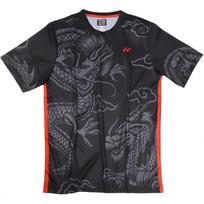 YONEX Marškinėliai Vyriški apvalia iškirpte Vidutinio dydžio YM0056EX M black