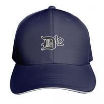 D12 Band Eminem Baseball Cap Adjustable Buckle Closure Moisture Wicking Quick Dry Curved Brim Classic Fit gray