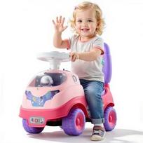 Vaikiškas paspiriamas automobilis QX-3378-1 su garsais, 50 × 24 × 41,5 cm