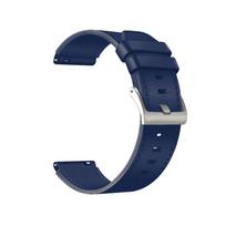 Oficialus stiliaus odinis dirželis „Huawei Watch GT 2 Pro Band“ moterims ir vyrams, skirtas „Correa“, skirtas „Huawei GT2 Pro Smart Watch“ priedams for Huawei GT2 Pro blue