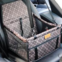 Portable Waterproof Car Booster Seat Pet Dog Cat Travel Cage Carrier Basket Bag ruda